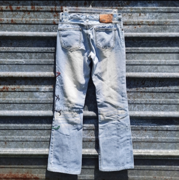 VINTAGE Beaded Dollhouse Jeans - Picture 10 of 15